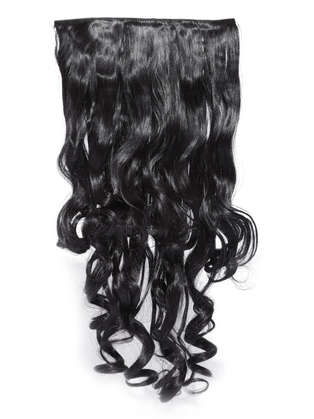 

Blueberry Women Black Wavy Hair Extension with 5 Clip