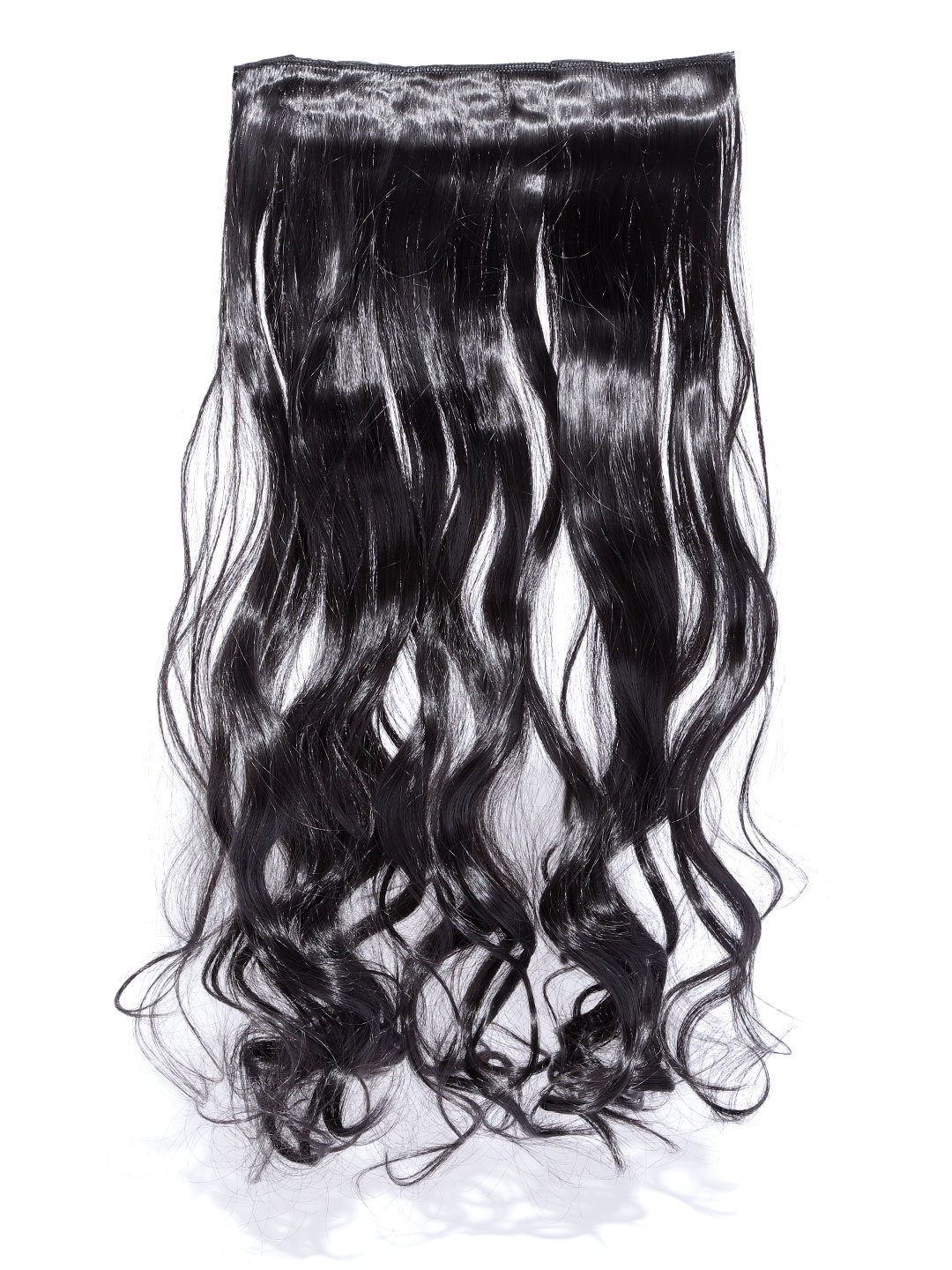 

Blueberry Women Black Wavy Hair Extension with 5 Clips