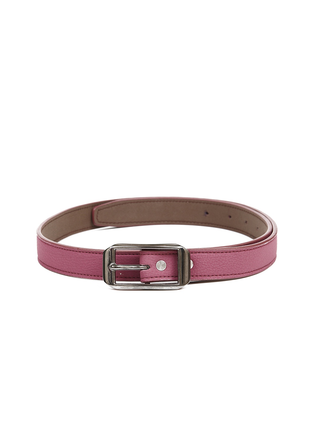 

Calvadoss Girls Magenta Solid Slim Casual belt