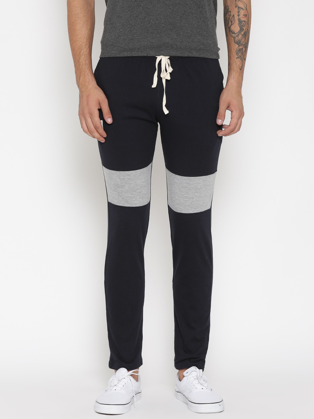 

Hubberholme Navy Structured Fit Track Pants, Navy blue
