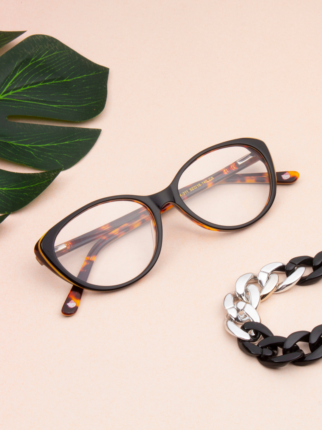 

Ted Smith Women Transparent Full Rim Cateye Frames Eyeglasses