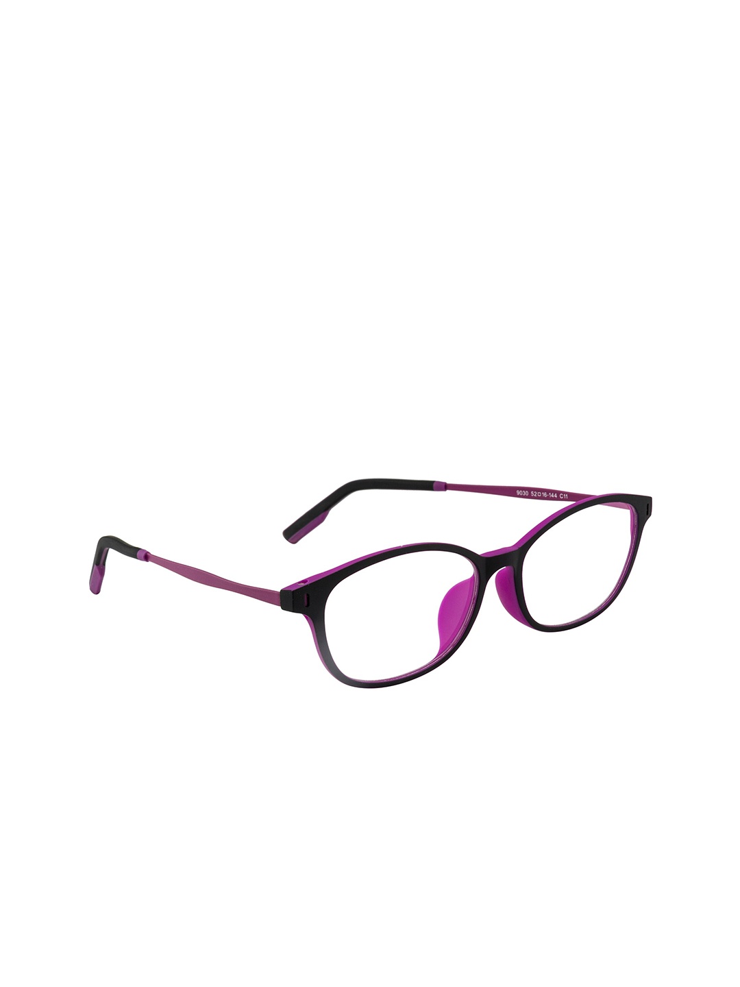 

Ted Smith Women Purple Solid Oval Frames TSL-9030_C11