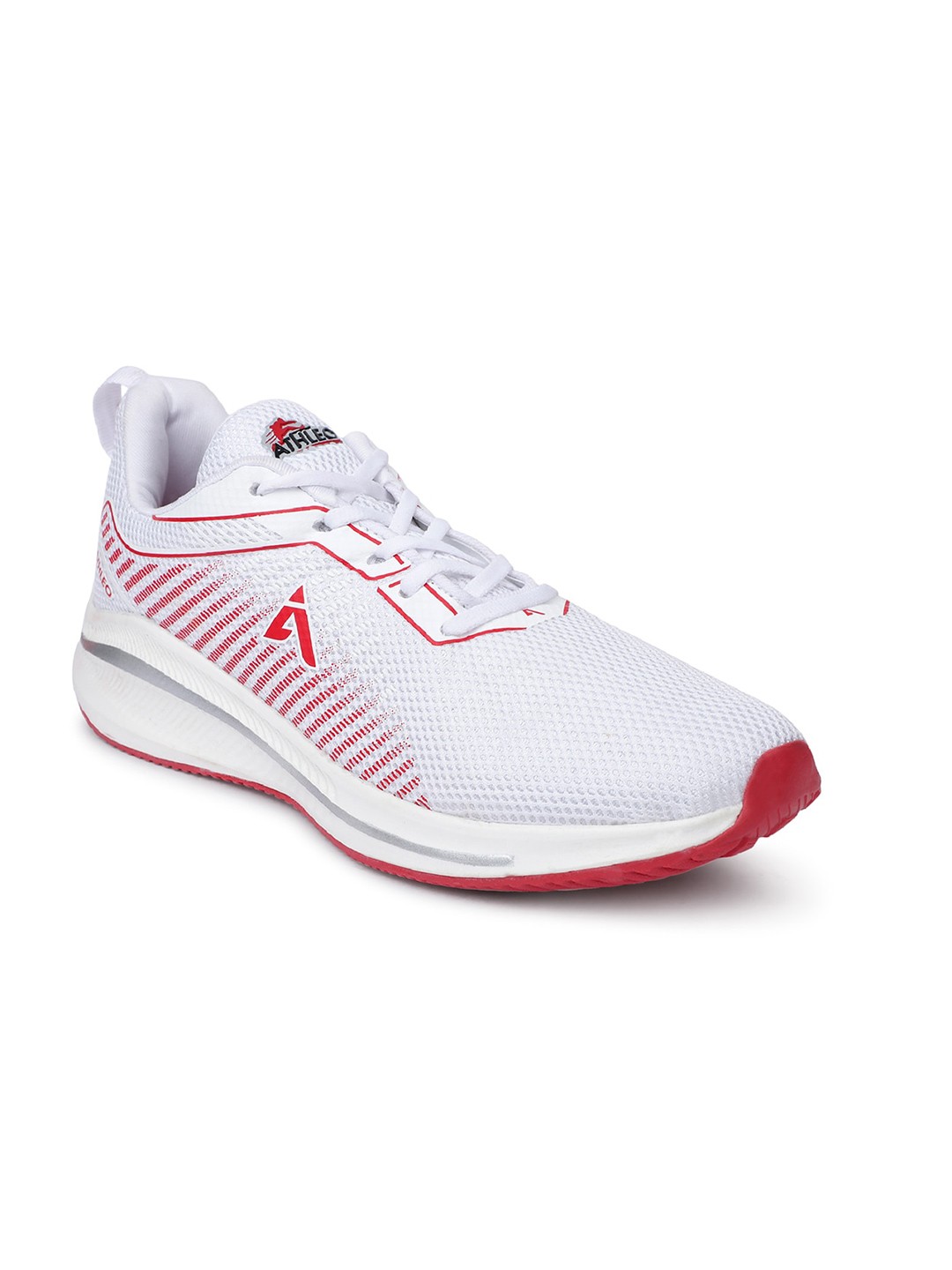 

Action Men White & Red Athleo ATG-185 Mesh Running Shoes