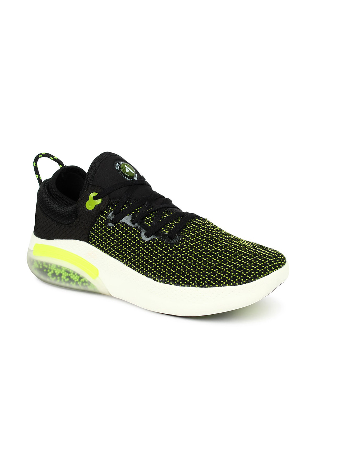 

Action Men Black Mesh Running Shoes