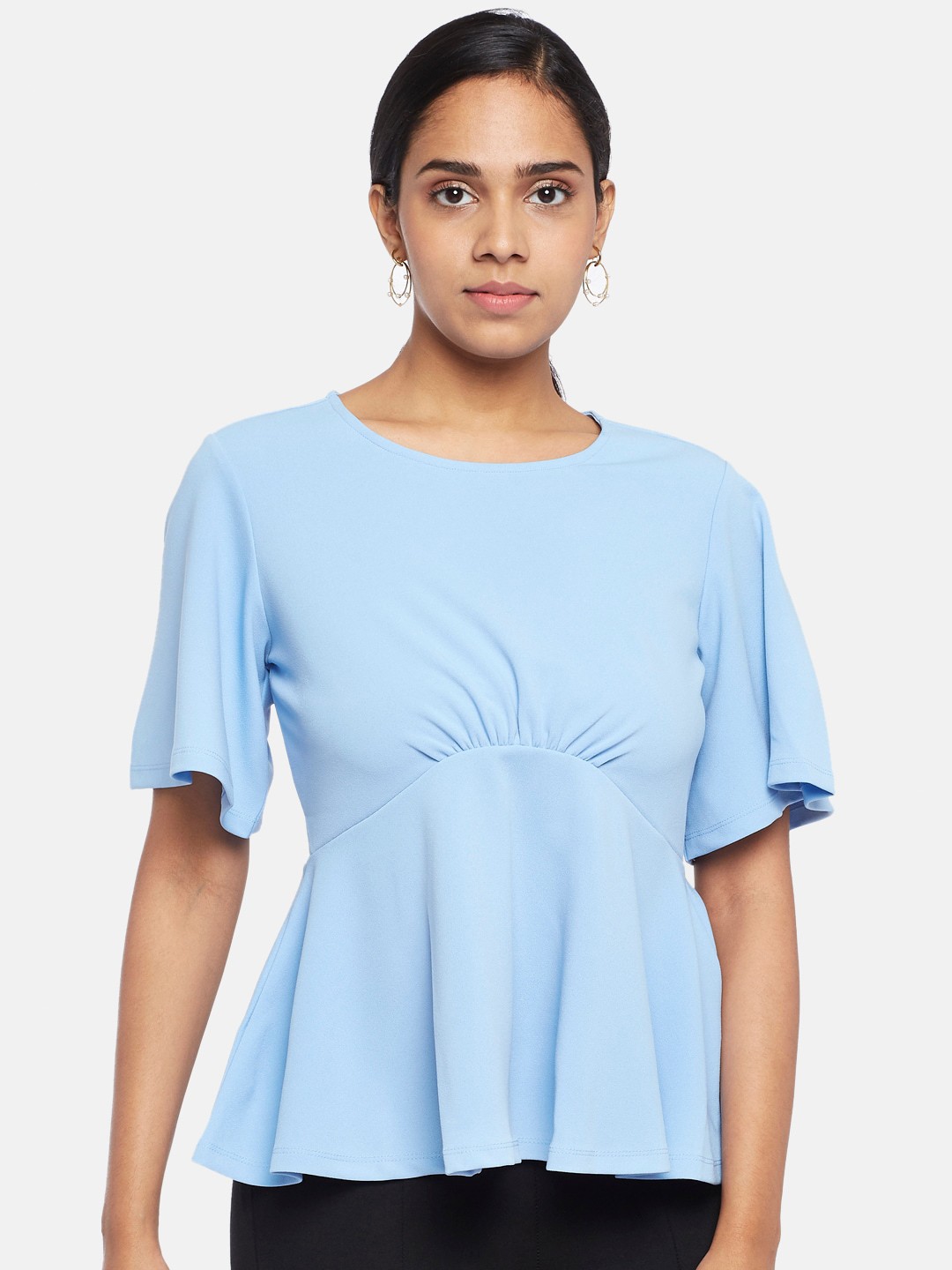 

Annabelle by Pantaloons Blue Empire Top