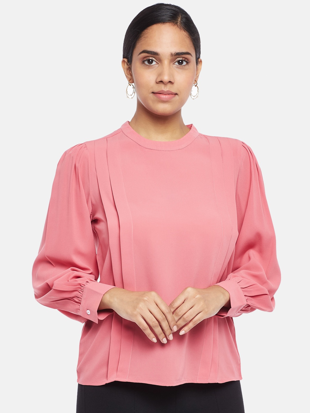

Annabelle by Pantaloons Pink Regular Top