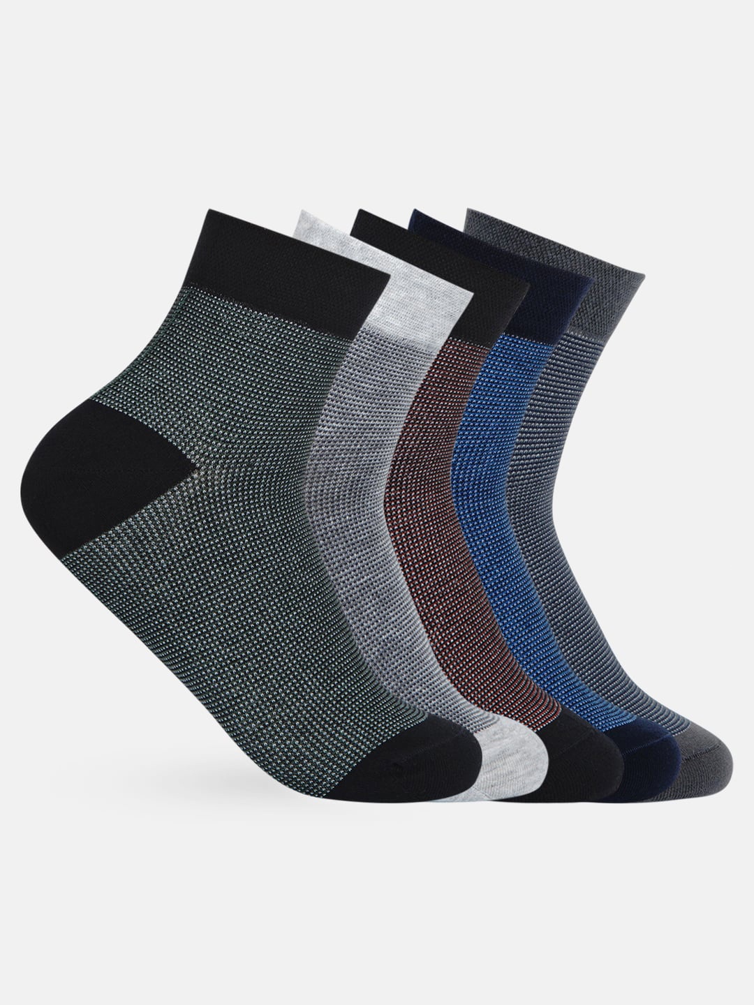 

VINENZIA Men Jaquard Cotton Formal Socks, Multi