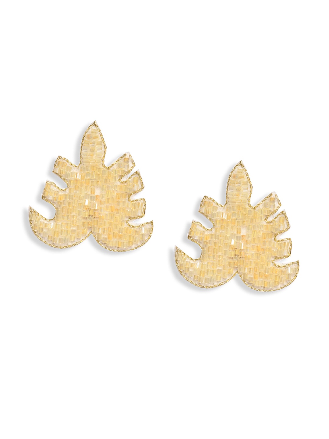 

Bella Moda Gold-Toned Contemporary Studs Earrings