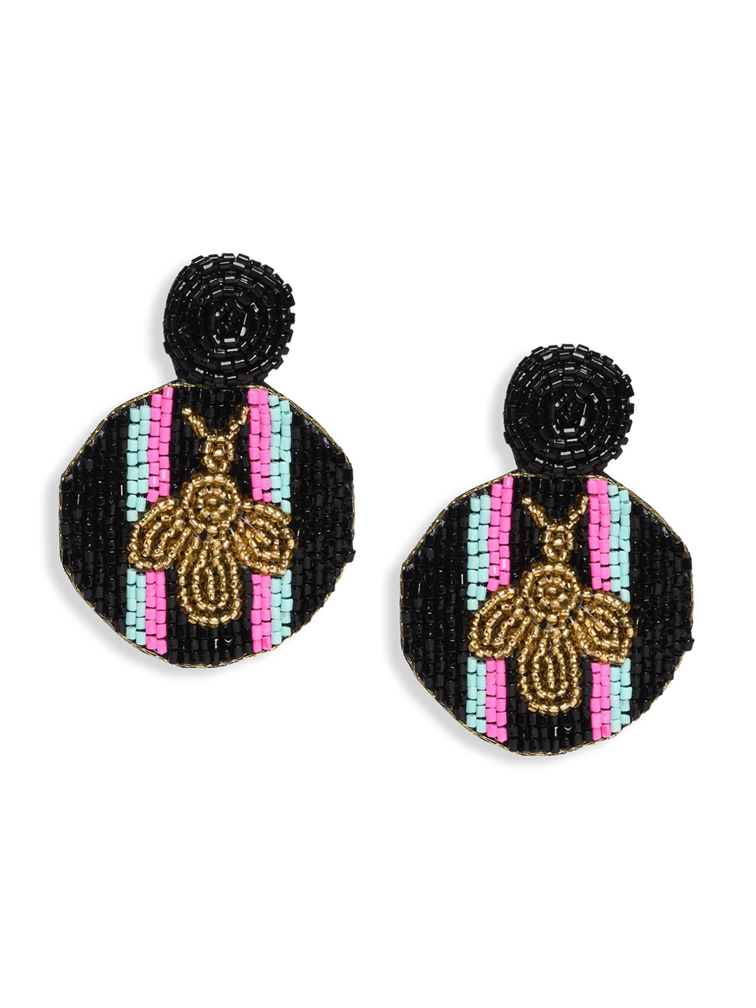 

Bella Moda Multicoloured Contemporary Drop Earrings, Multi