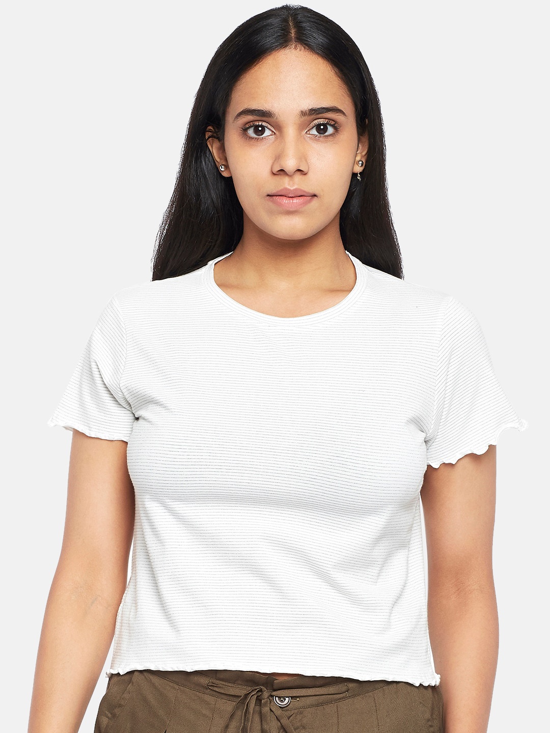 

People White Regular Top