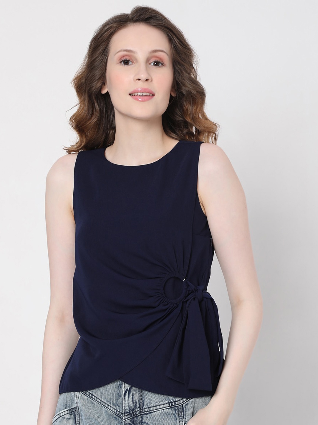 

Vero Moda Blue Regular Top