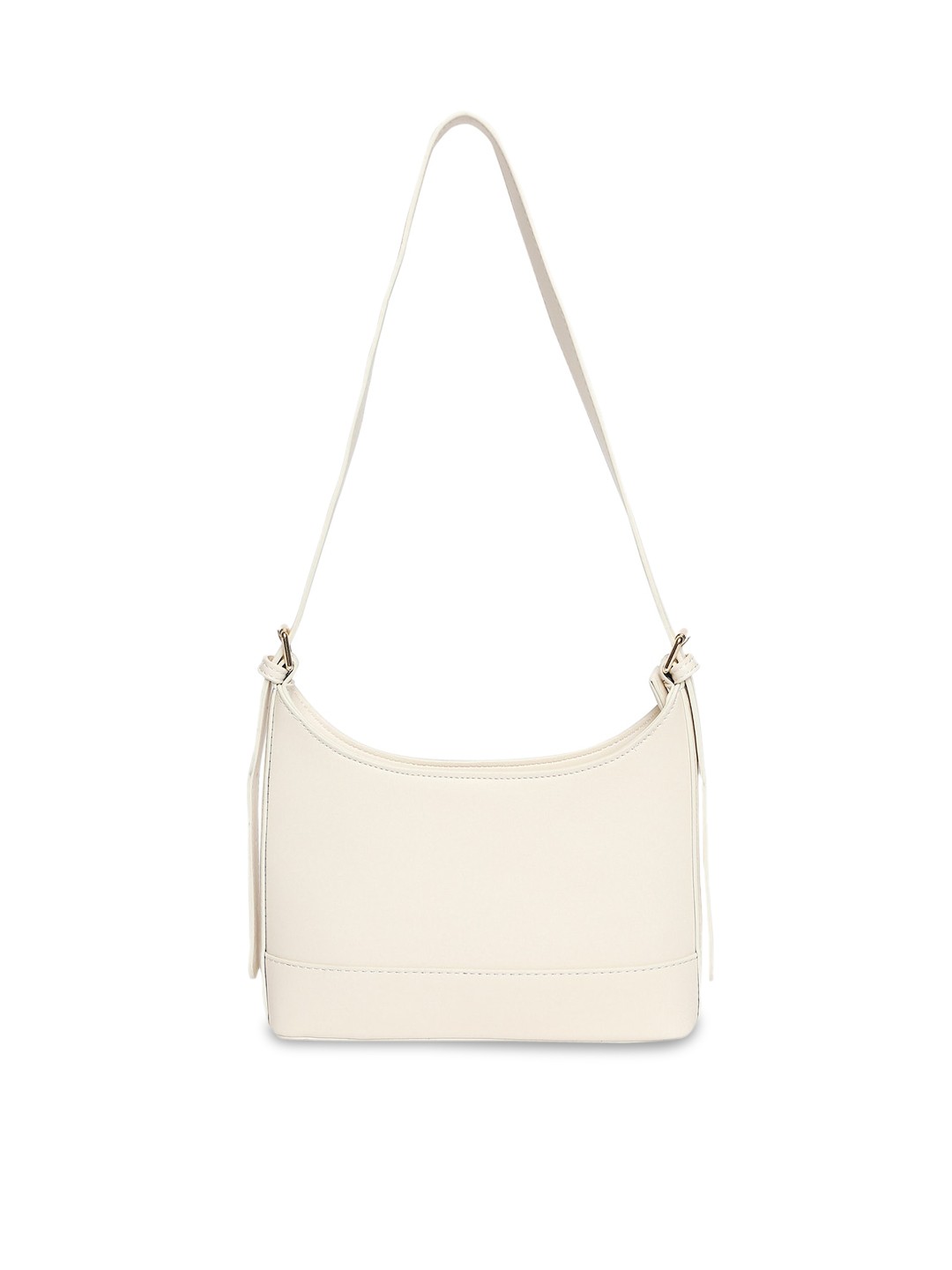 

20Dresses Off White Structured Handheld Bag