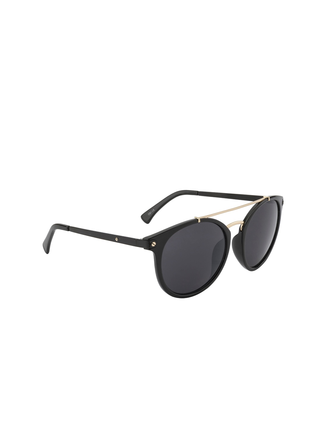 

Gold Berg Unisex Grey Round Sunglasses GBL-1819_C61