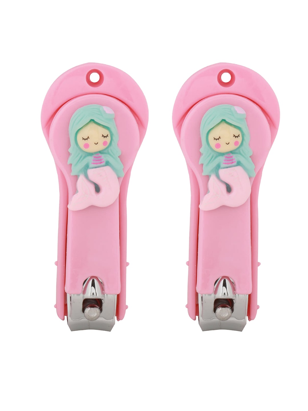 

POKORY Kids Pack of 2 Pink Mermaid Nail Cutter