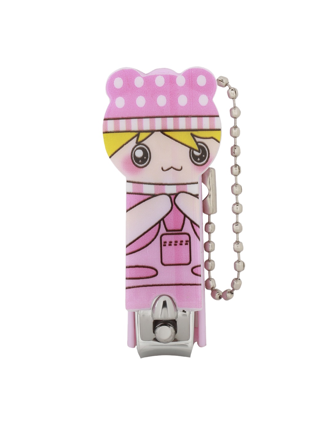 

POKORY Kids Pink & Yellow Printed Nail Cutter