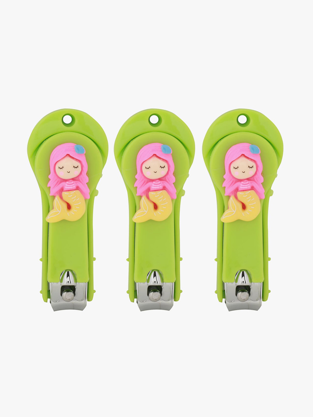 

POKORY Pack of 3 Green Nail Cutters -100 gm Each