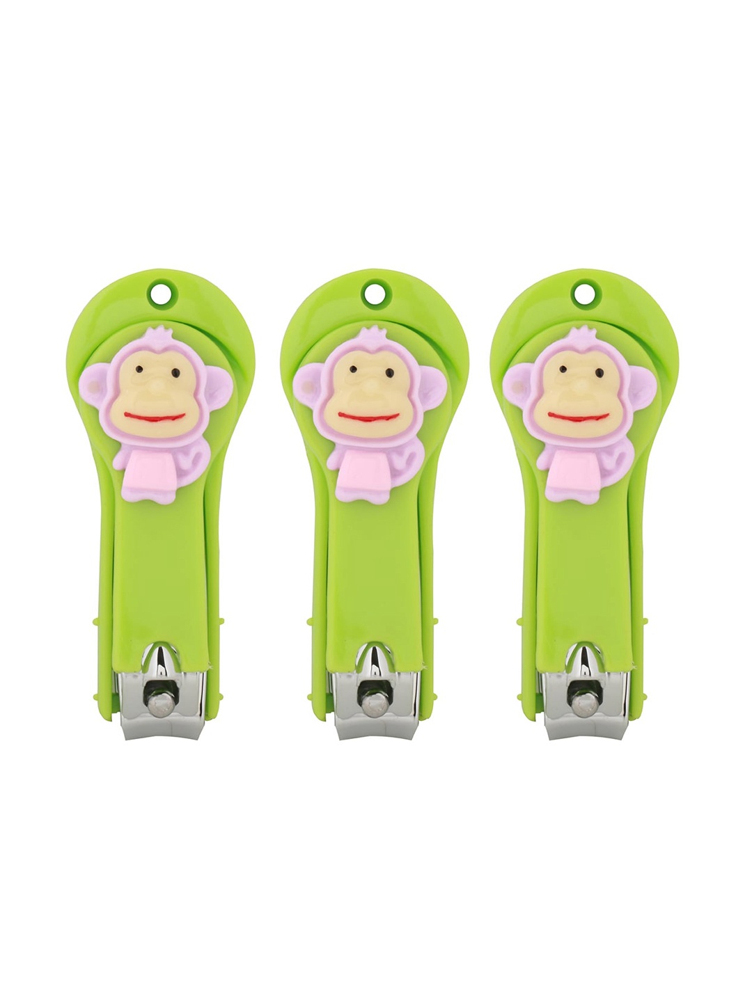 

POKORY Kids Green Pack of 3 Monkey Nail Cutter