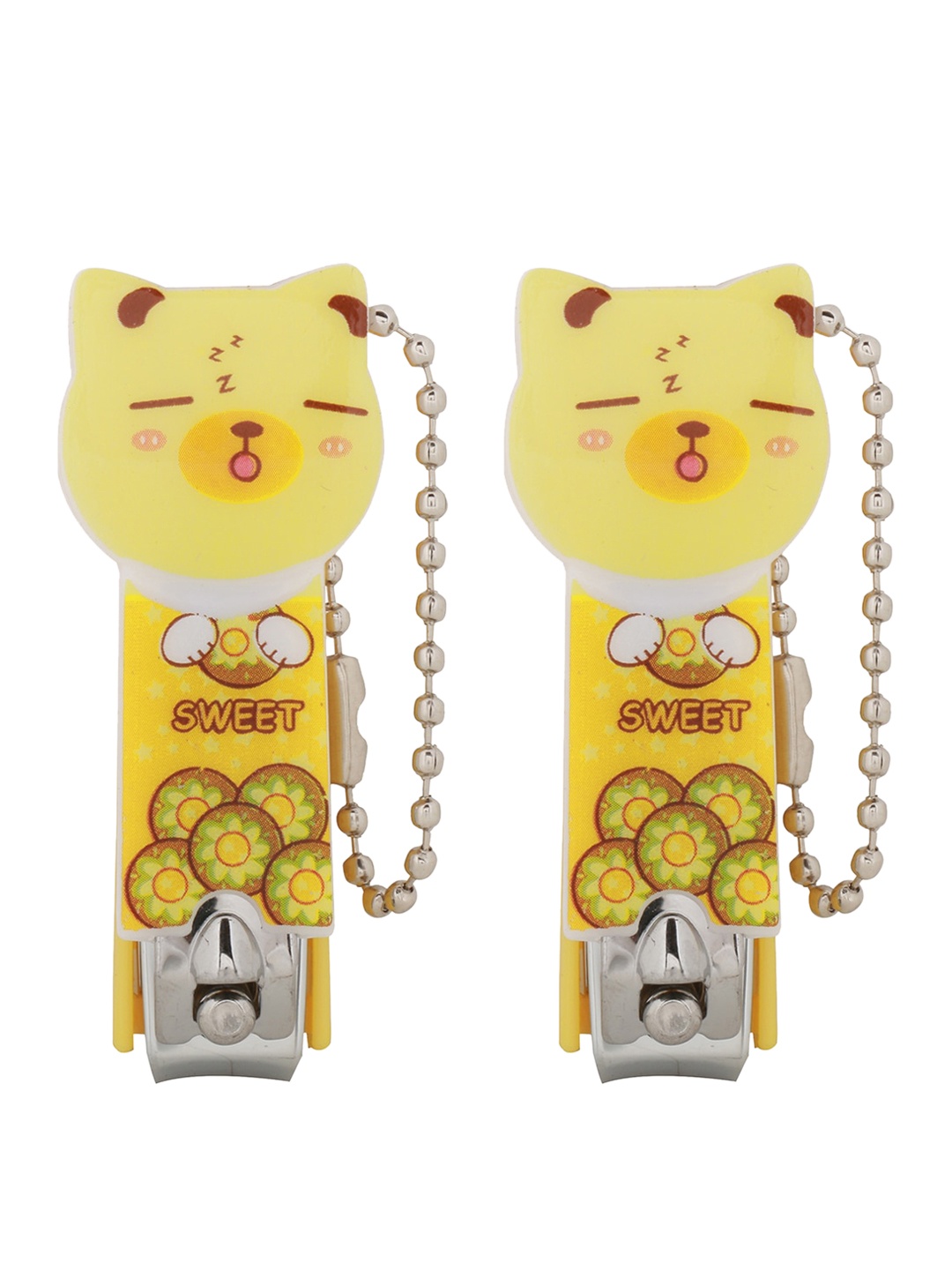 

POKORY Pack Of 2 Kids Yellow Nail Cutter