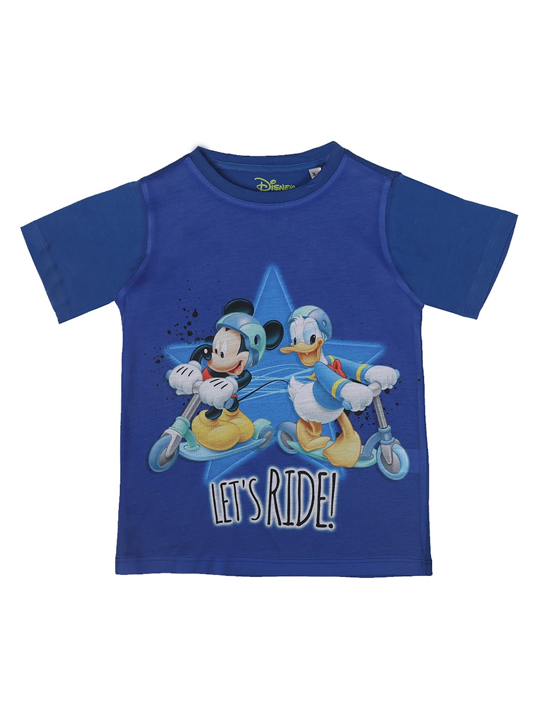 

Disney by Wear Your Mind Boys Blue Printed T-shirt