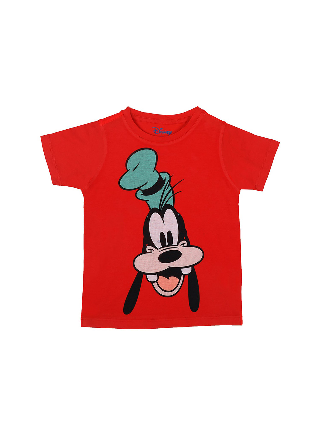 

Disney by Wear Your Mind Boys Red Printed Applique T-shirt
