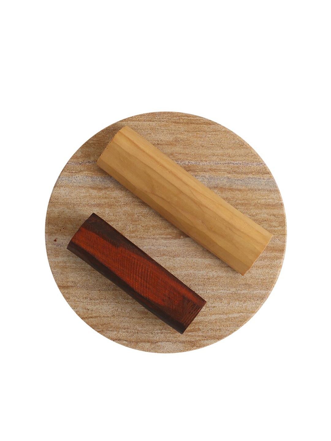 

RDK Chandan Pata with Original Red and White 2 Sandalwood Sticks, Multi