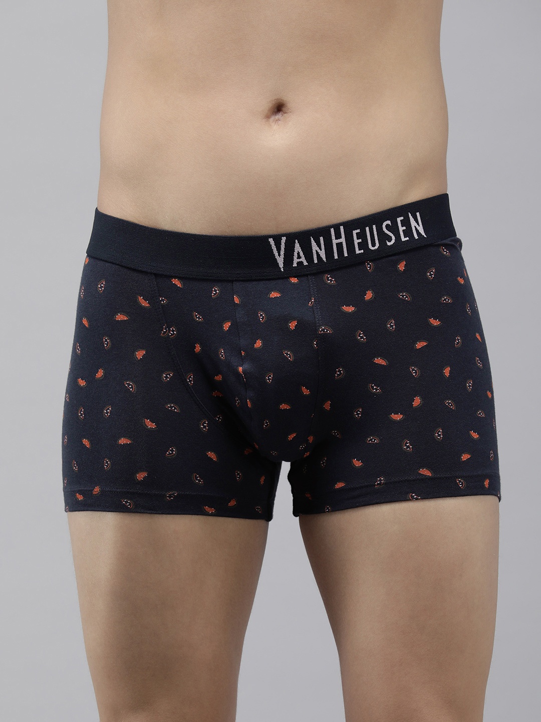 

Van Heusen Men Printed Trunk 8905325810919-CPS-19, Navy blue