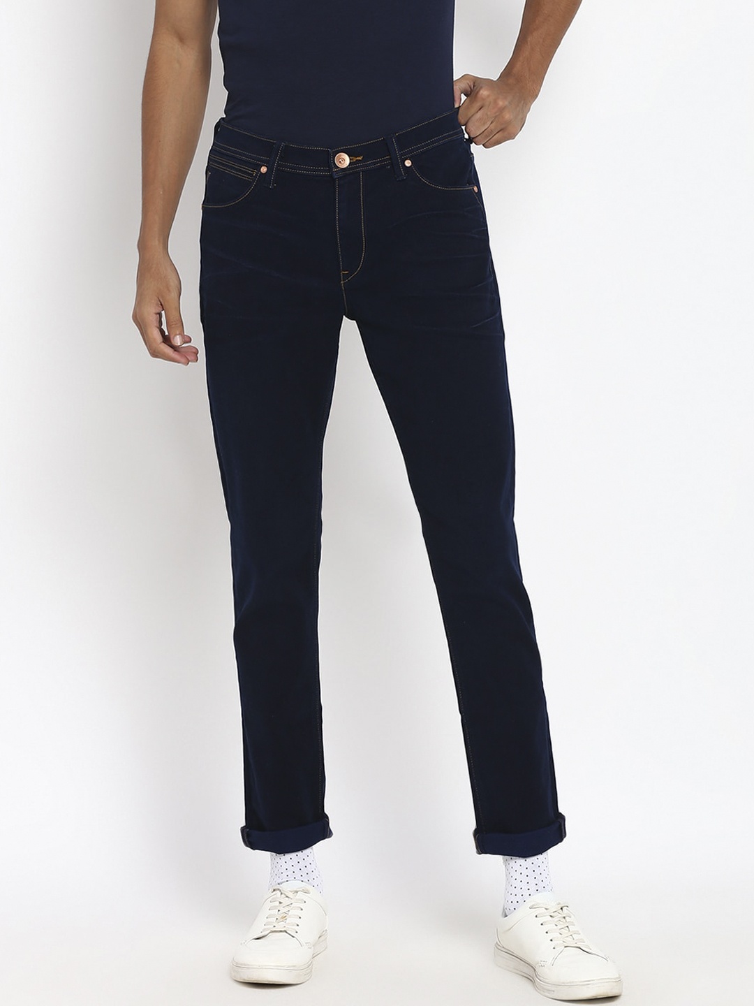 

Lee Men Blue Skinny Fit Jeans