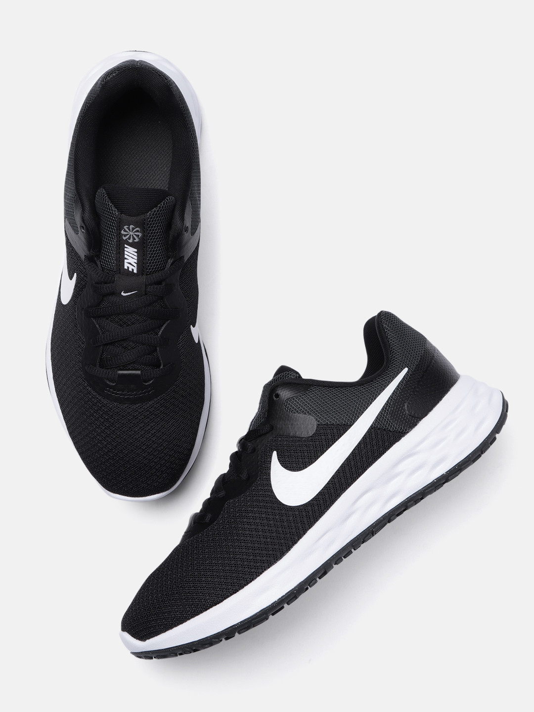 

Nike Women Black Revolution 6 Next Nature Road Running Shoes
