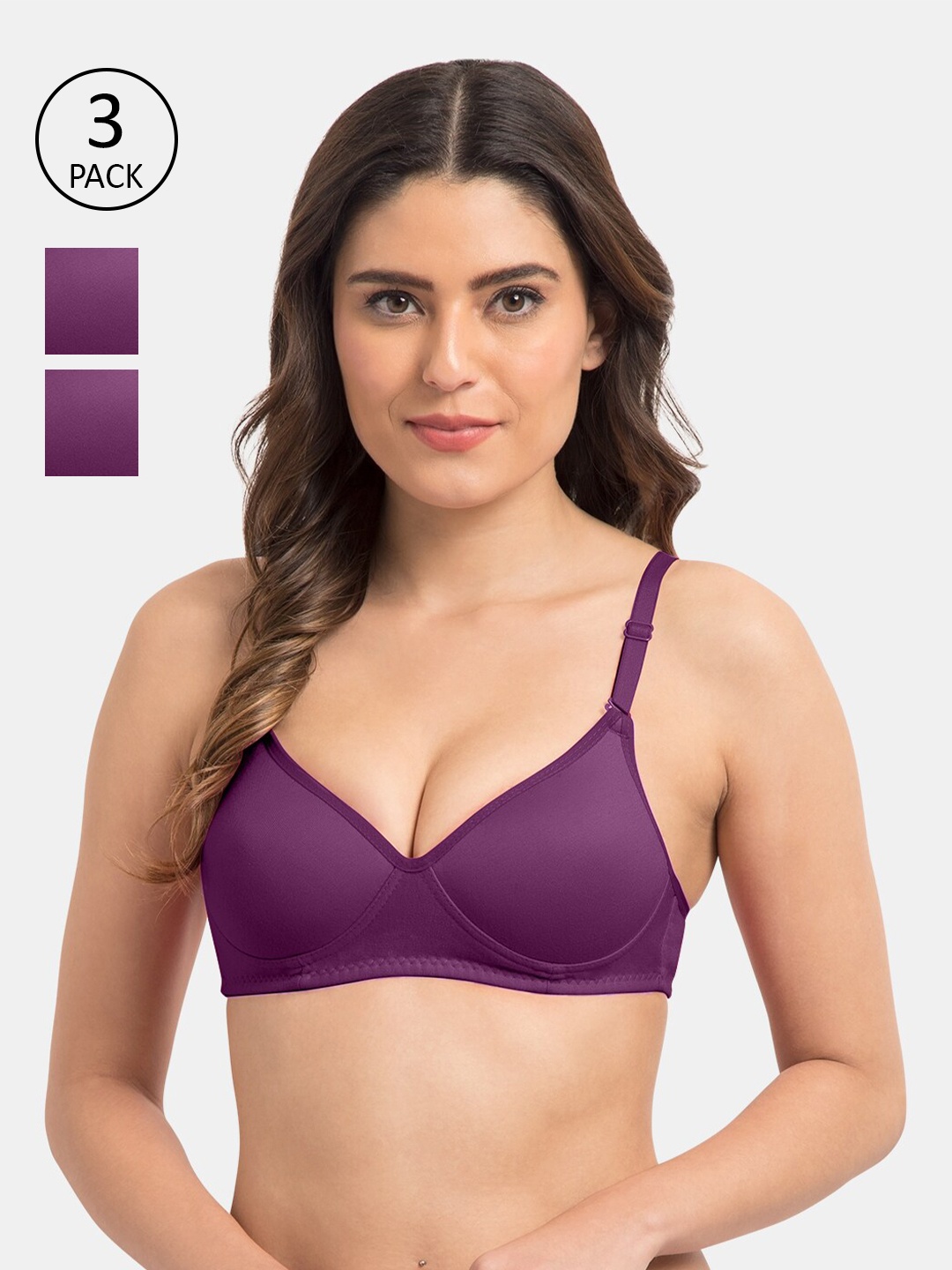

Tweens Purple T-shirt Bra - Lightly Padded