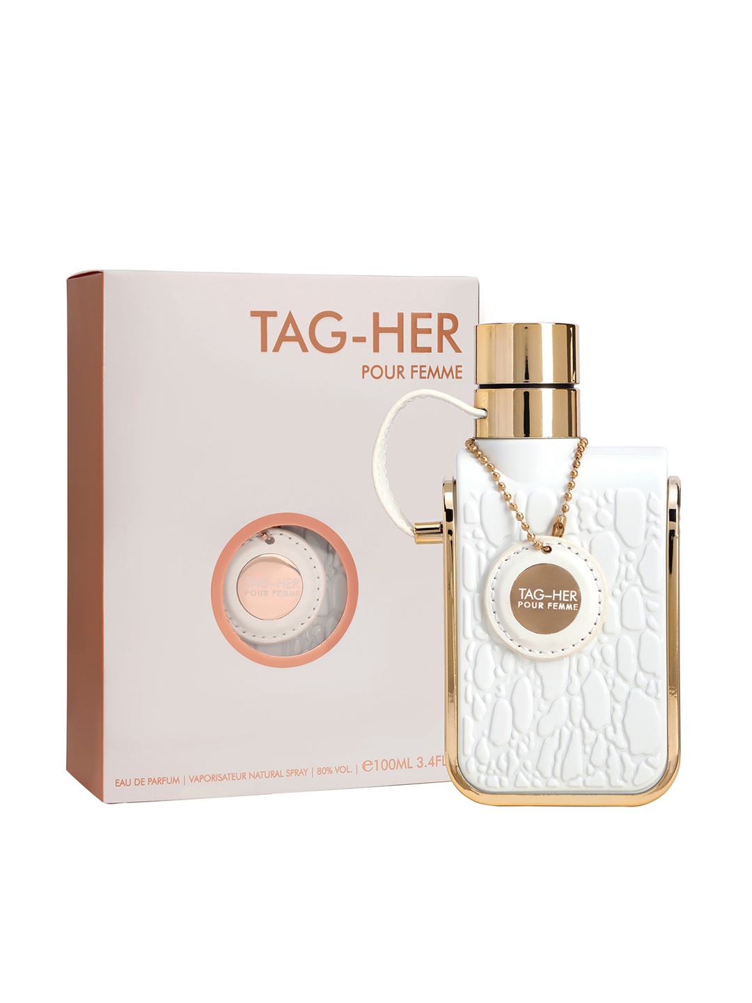 

Armaf Women Tag Her Pour Femme Eau De Parfum Vaporisateur Natural Spray 100 ml, White