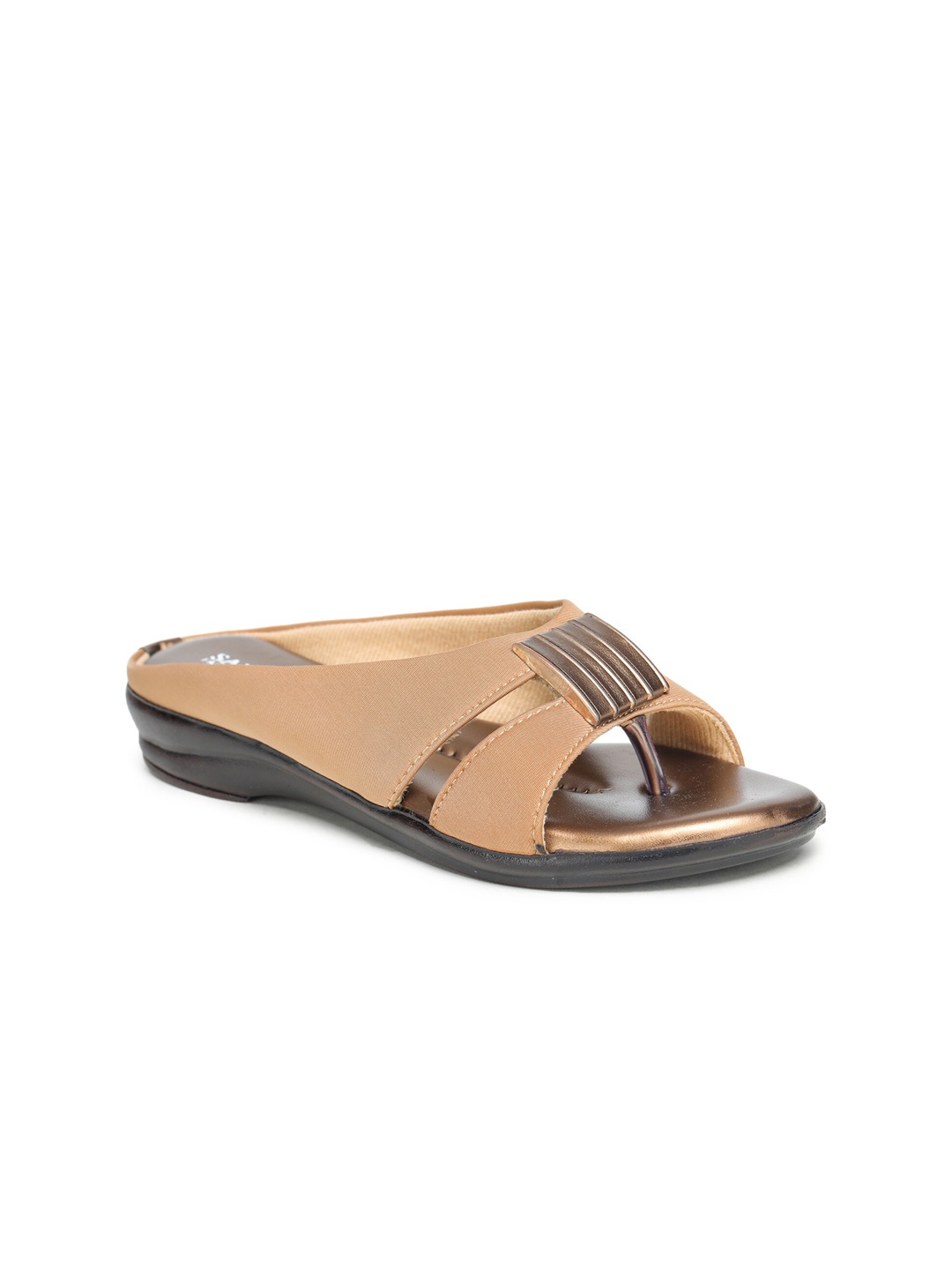 

SAPATOS Women Beige Open Toe Flats
