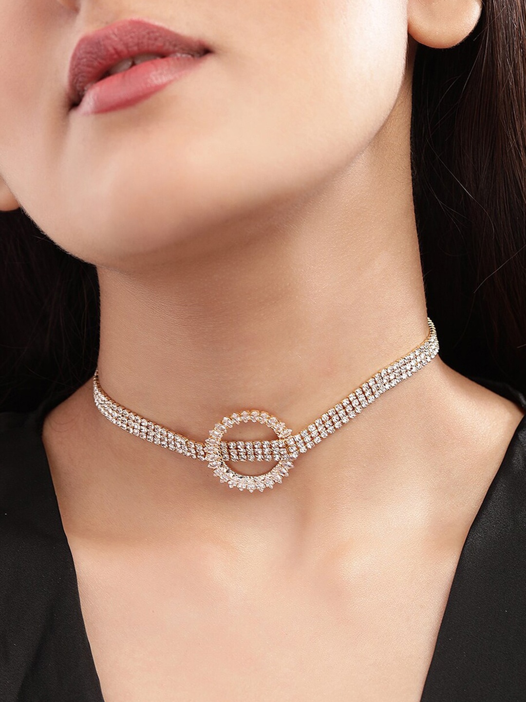 

TOKYO TALKIES X rubans FASHION ACCESSORIES Gold-Plated Handcrafted Necklace