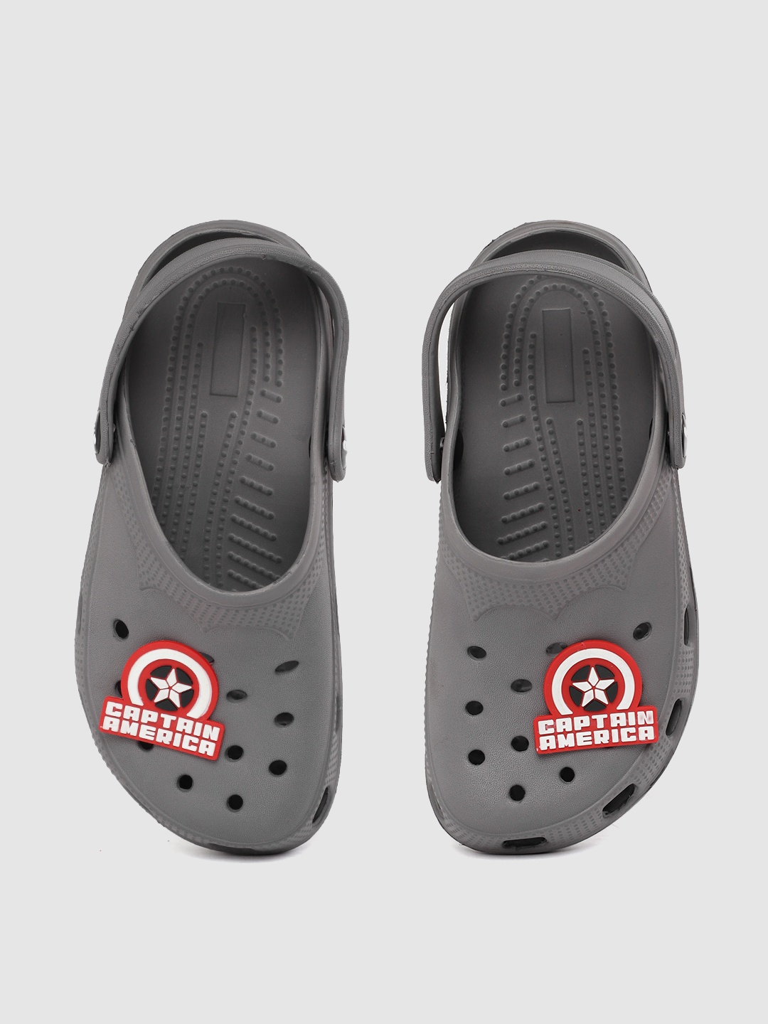 

toothless Boys Grey Avengers Rubber Clogs