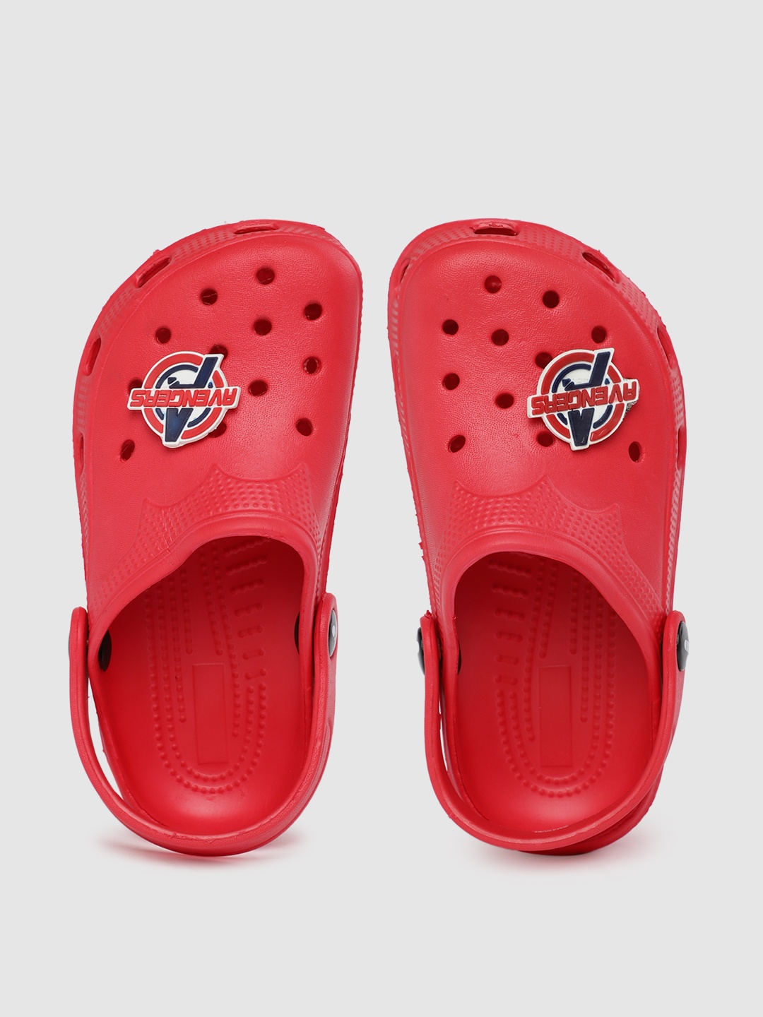 

toothless Boys Red Avengers Rubber Clogs
