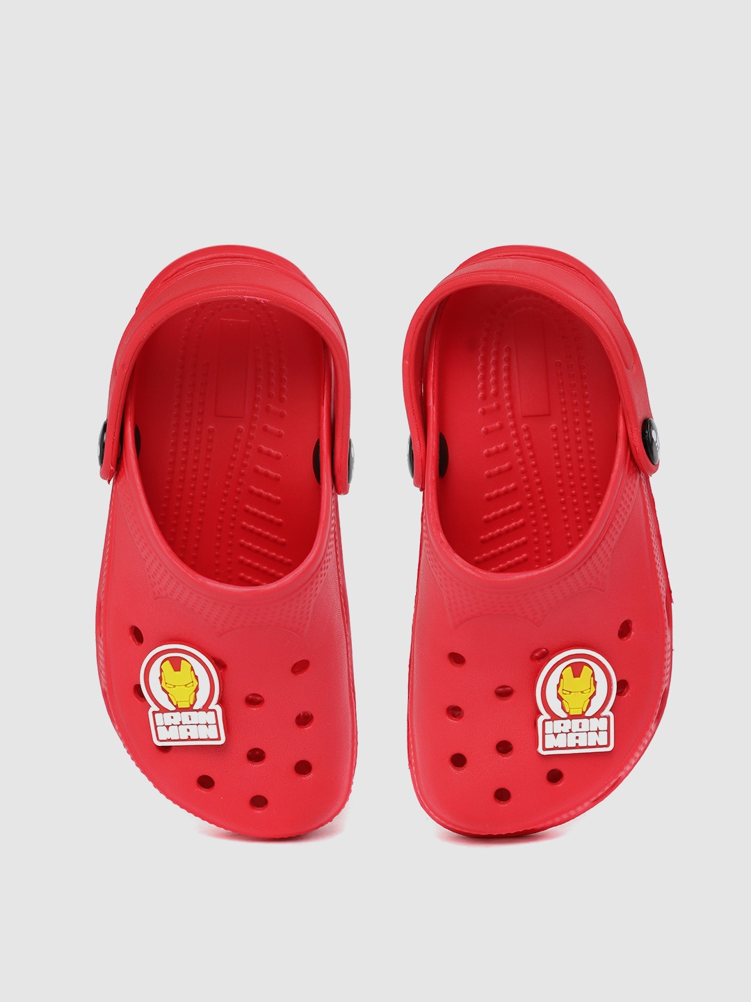 

toothless Boys Red Avengers Rubber Clogs