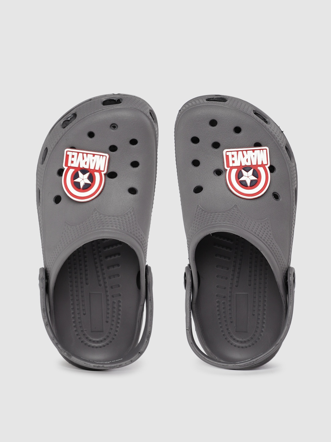 

toothless Boys Grey Avengers Rubber Clogs