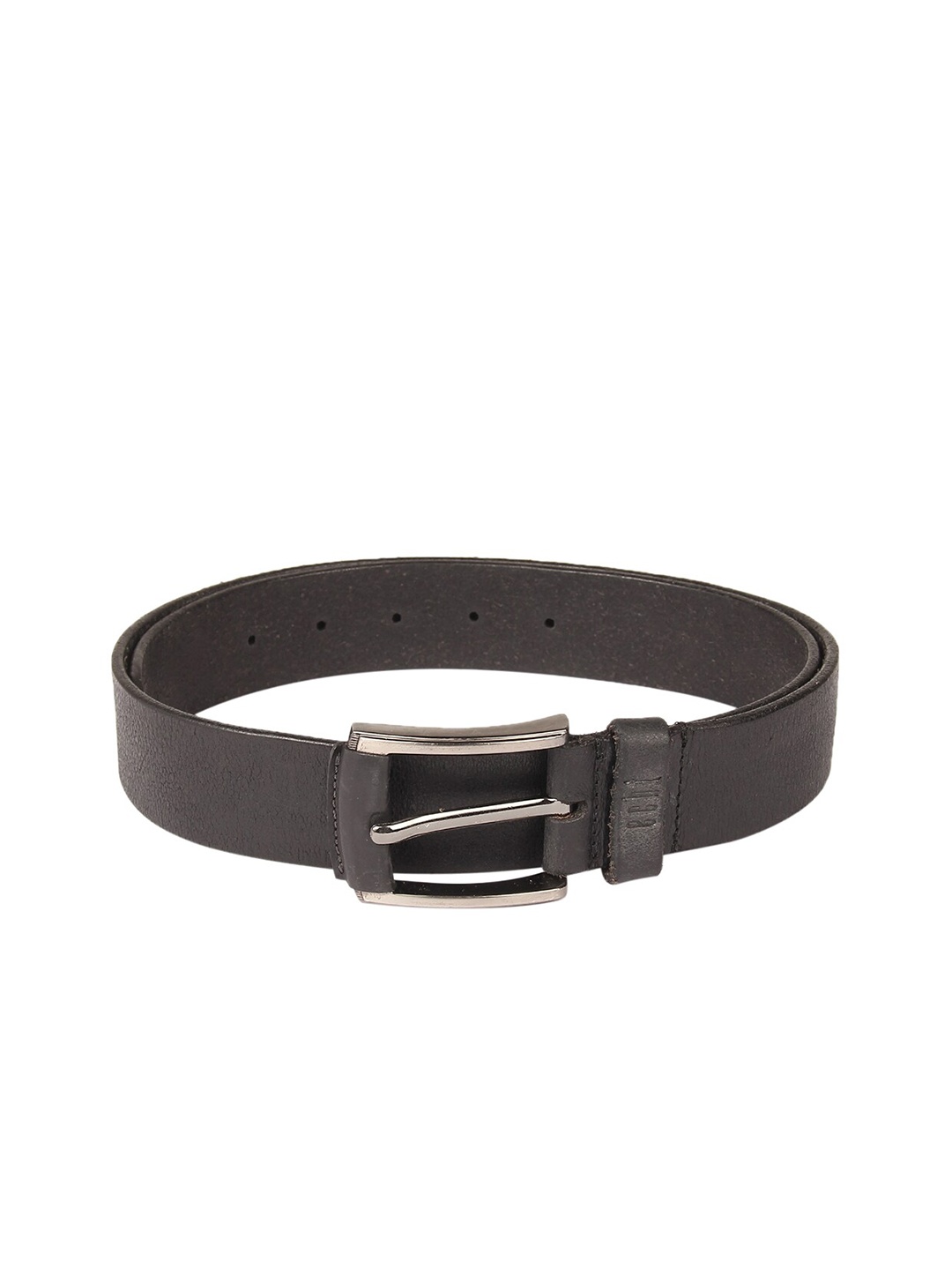 

echt Men Black Leather Belt