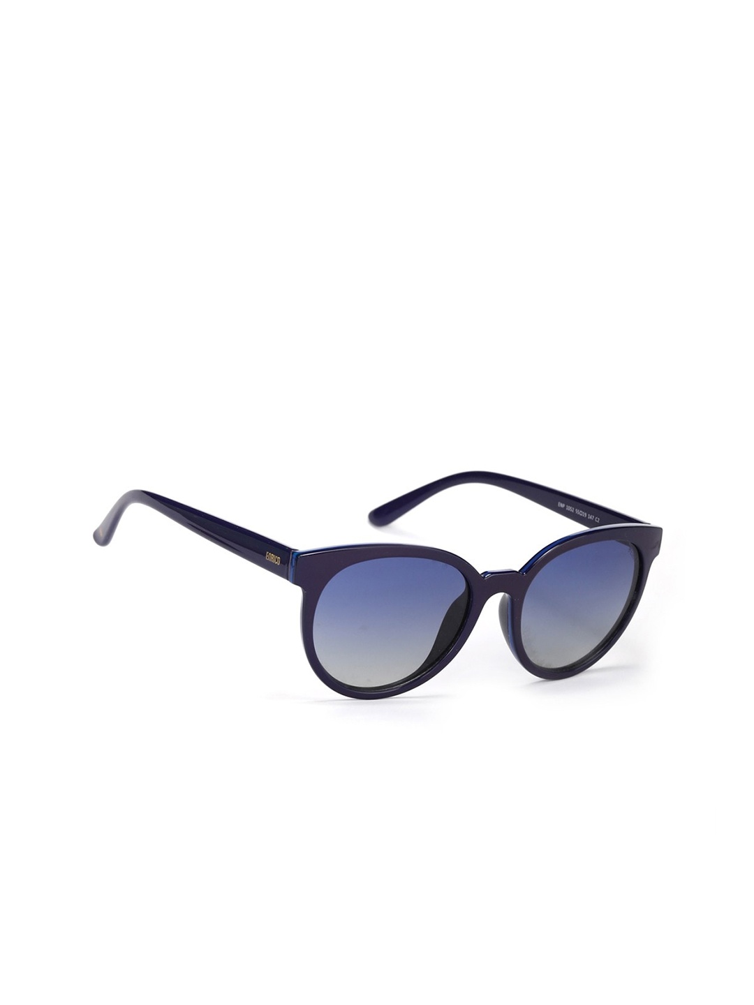 

ENRICO Women Blue Lens & Blue Cateye Sunglasses - EN P 1052 C2-Blue