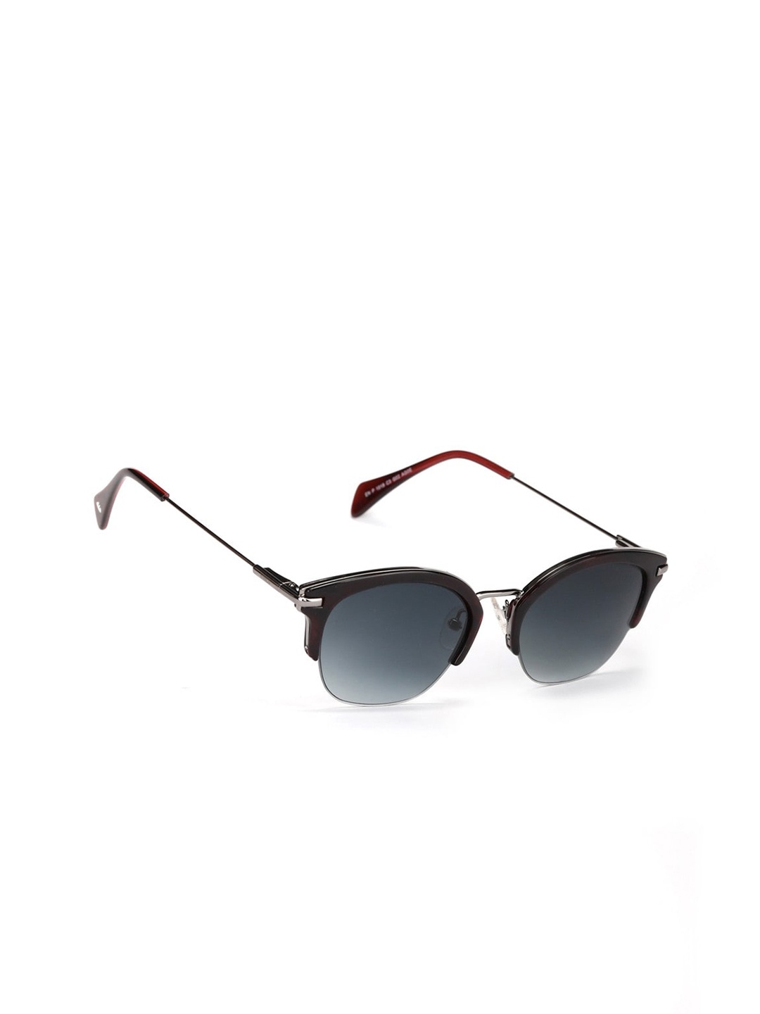 

ENRICO Women Blue Lens & Black Aviator Sunglasses - EN P 1019 C3-Blue