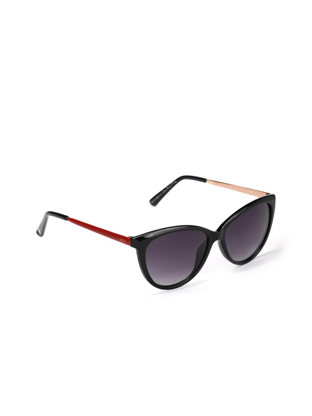 

ENRICO Women Purple Lens & Red Cateye Sunglasses - EN E 3034 C1-Purple