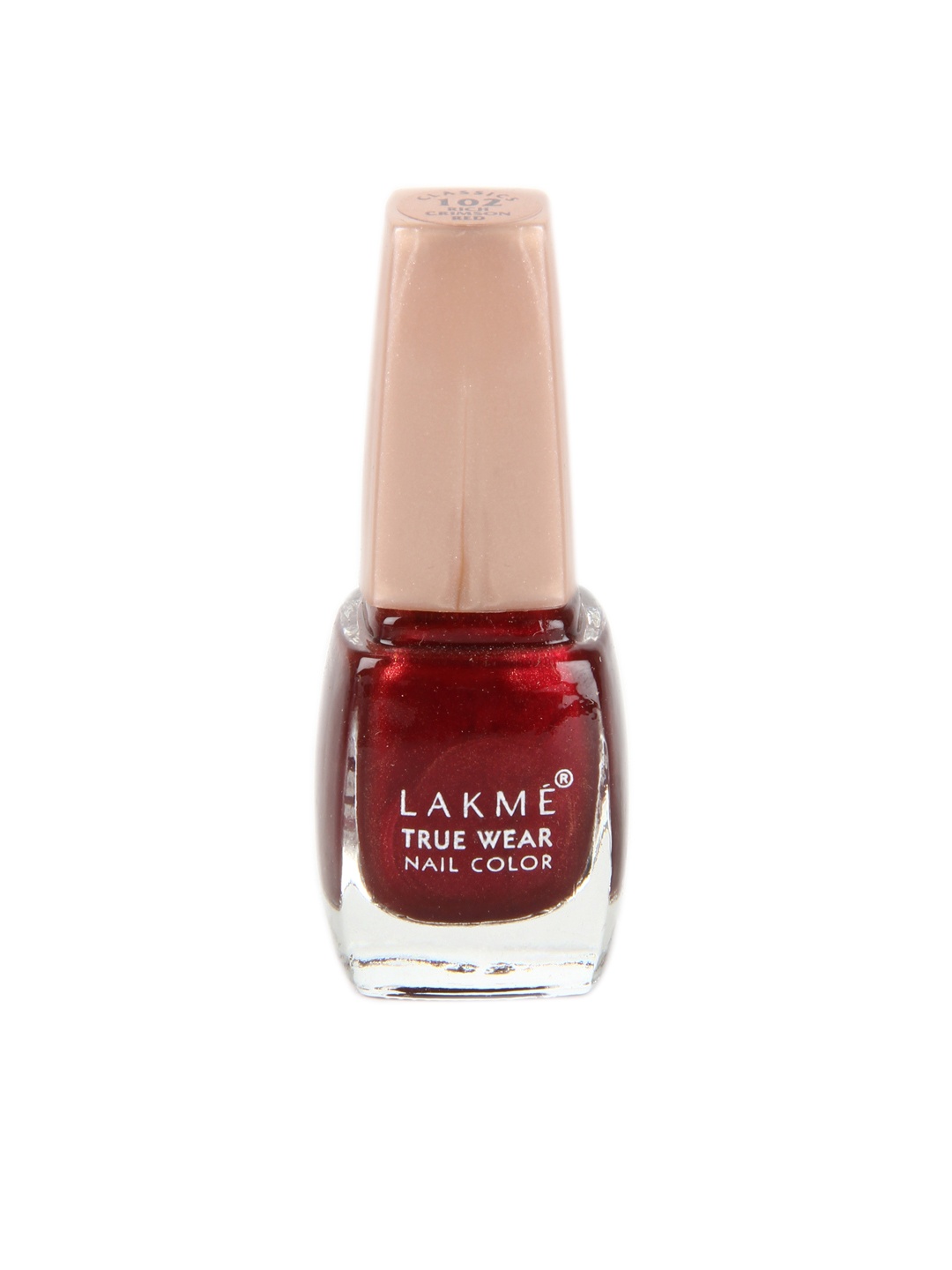 

Lakme True Wear Nail Polish 9 ml - 102, Maroon