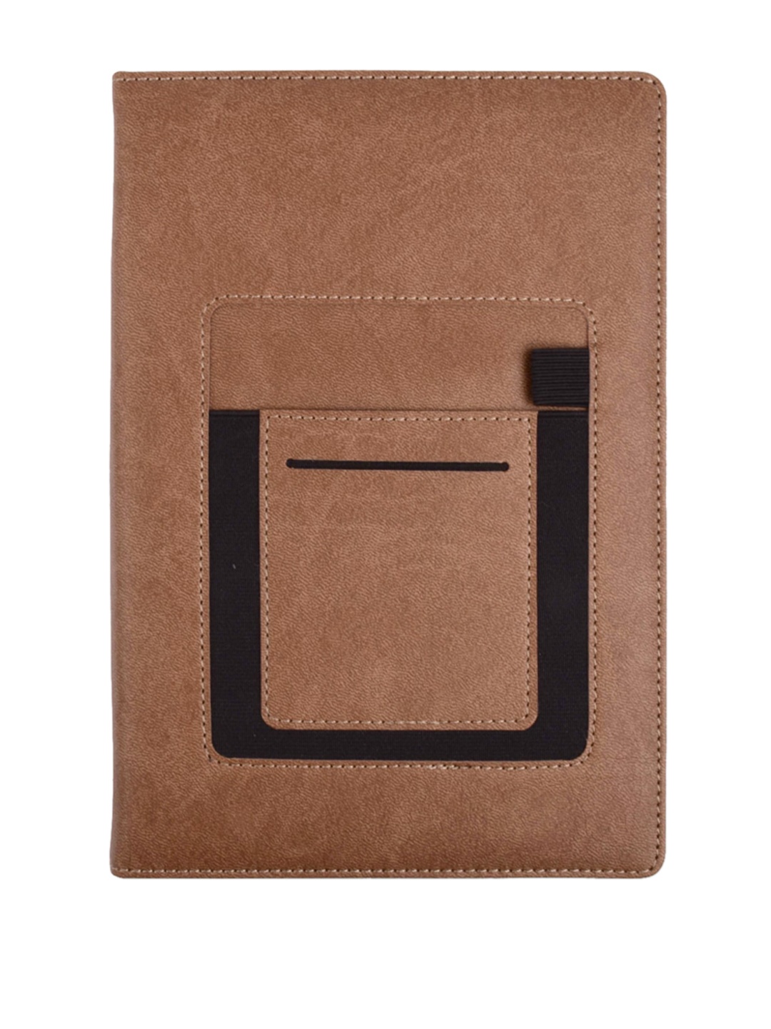 

Doodle Brown Solid Notebook