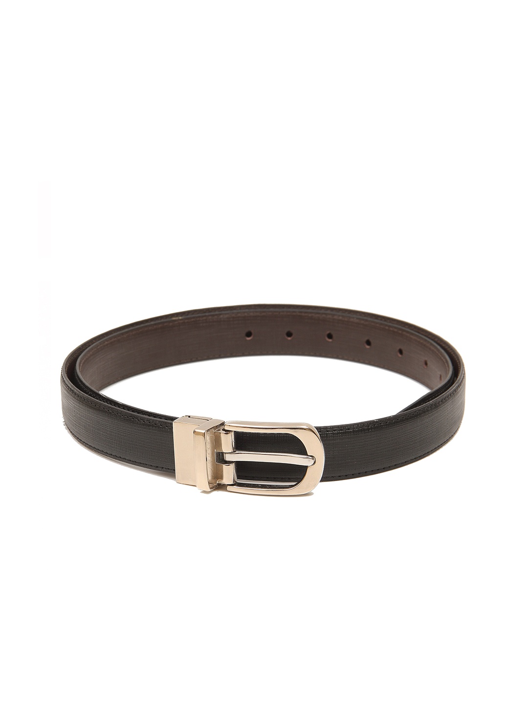 

Calvadoss Boys Black Textured PU Formal Belt