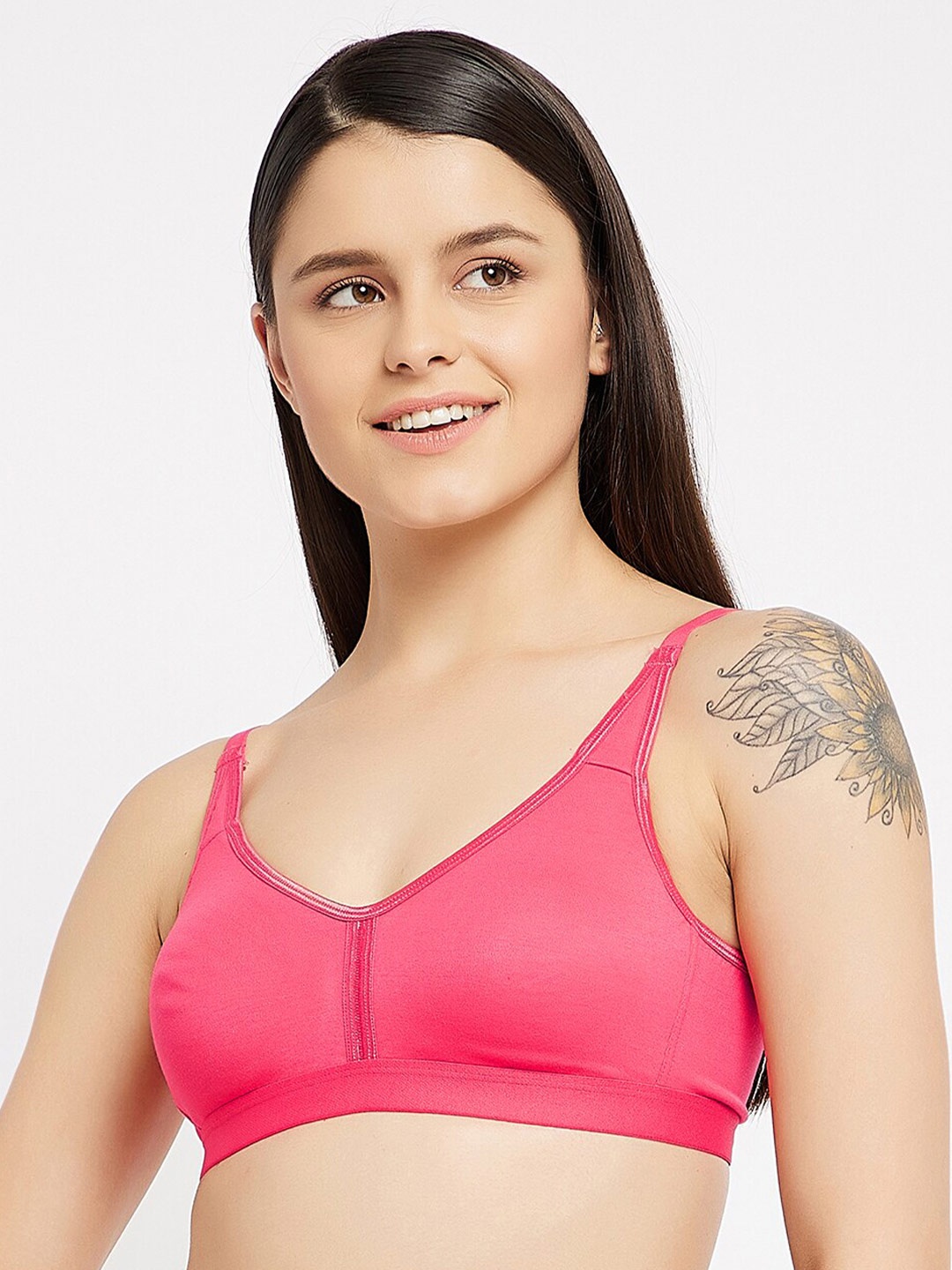 Clovia Pink Everyday Bra