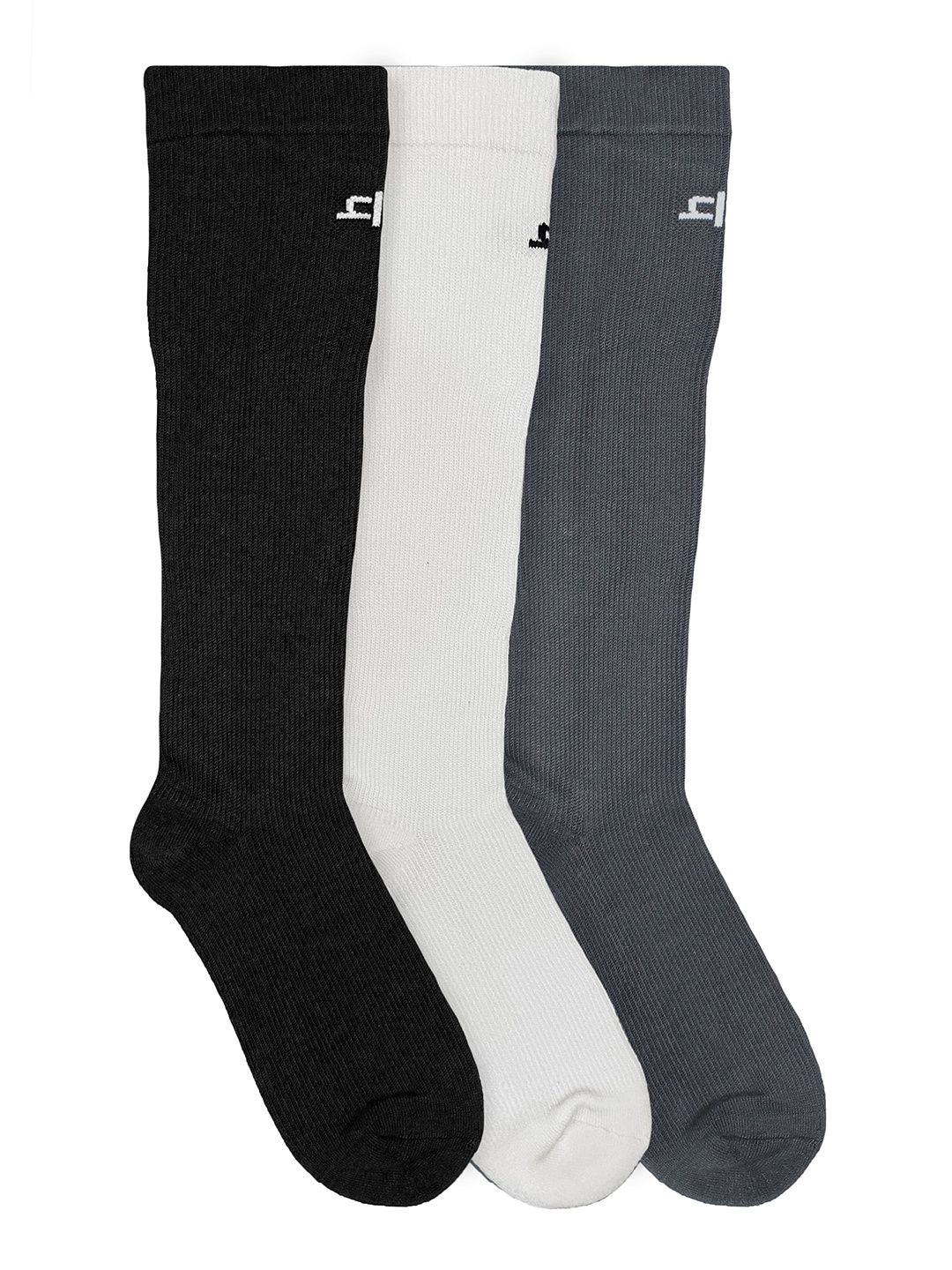 

Heelium Men Pack of 3 Calf Length Bamboo Socks, White