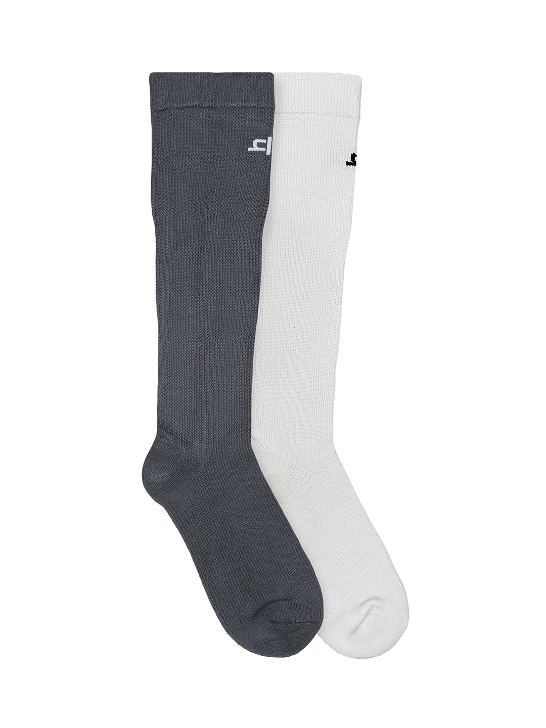 

Heelium Men Pack of 2 Calf Length Socks, Grey