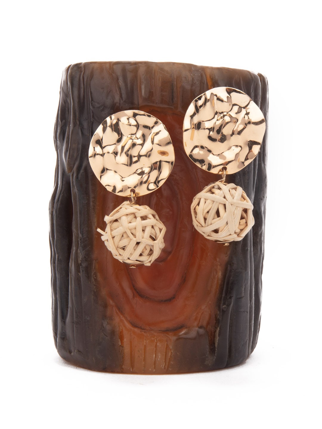

Lilly & sparkle Gold-Plated Contemporary Drop Earrings