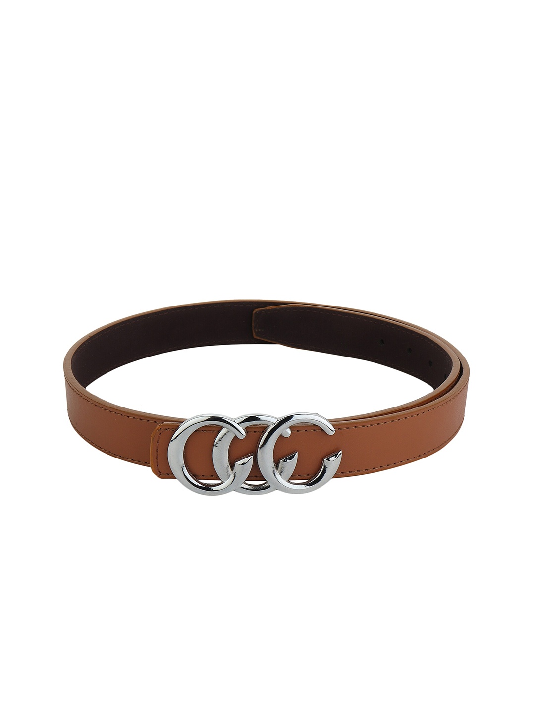 

Calvadoss Girls Tan Synthetic Leather Belt