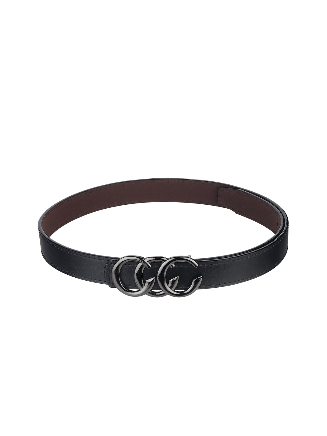 

Calvadoss Girls Black Synthetic Leather Belt