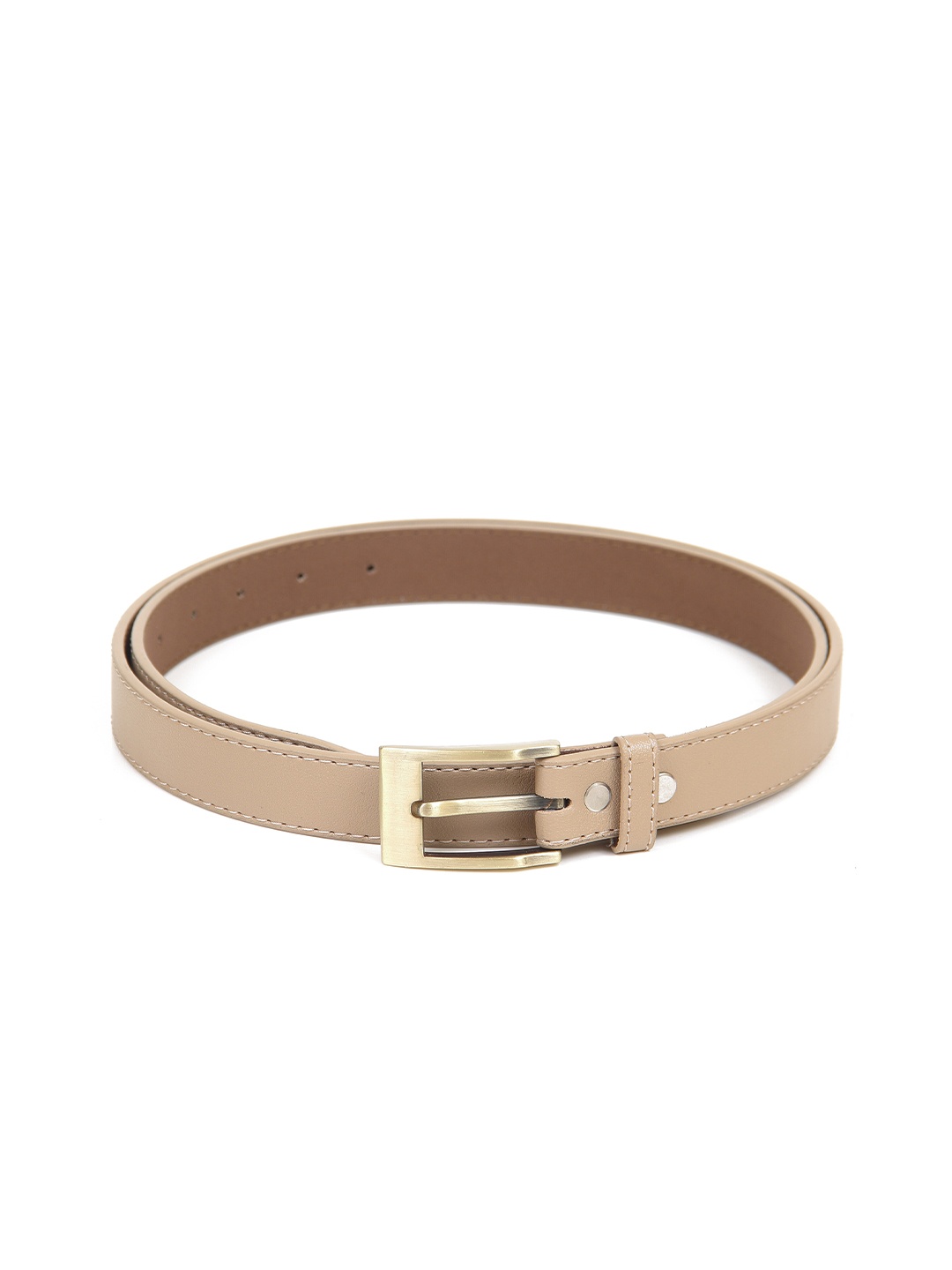 

Calvadoss Women Beige PU Belt